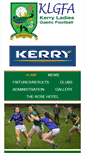 Mobile Screenshot of kerryladiesfootball.com
